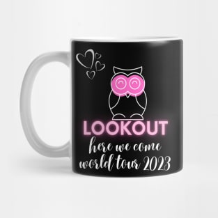 scentsy lookout, here we come, world tour 2023 Mug